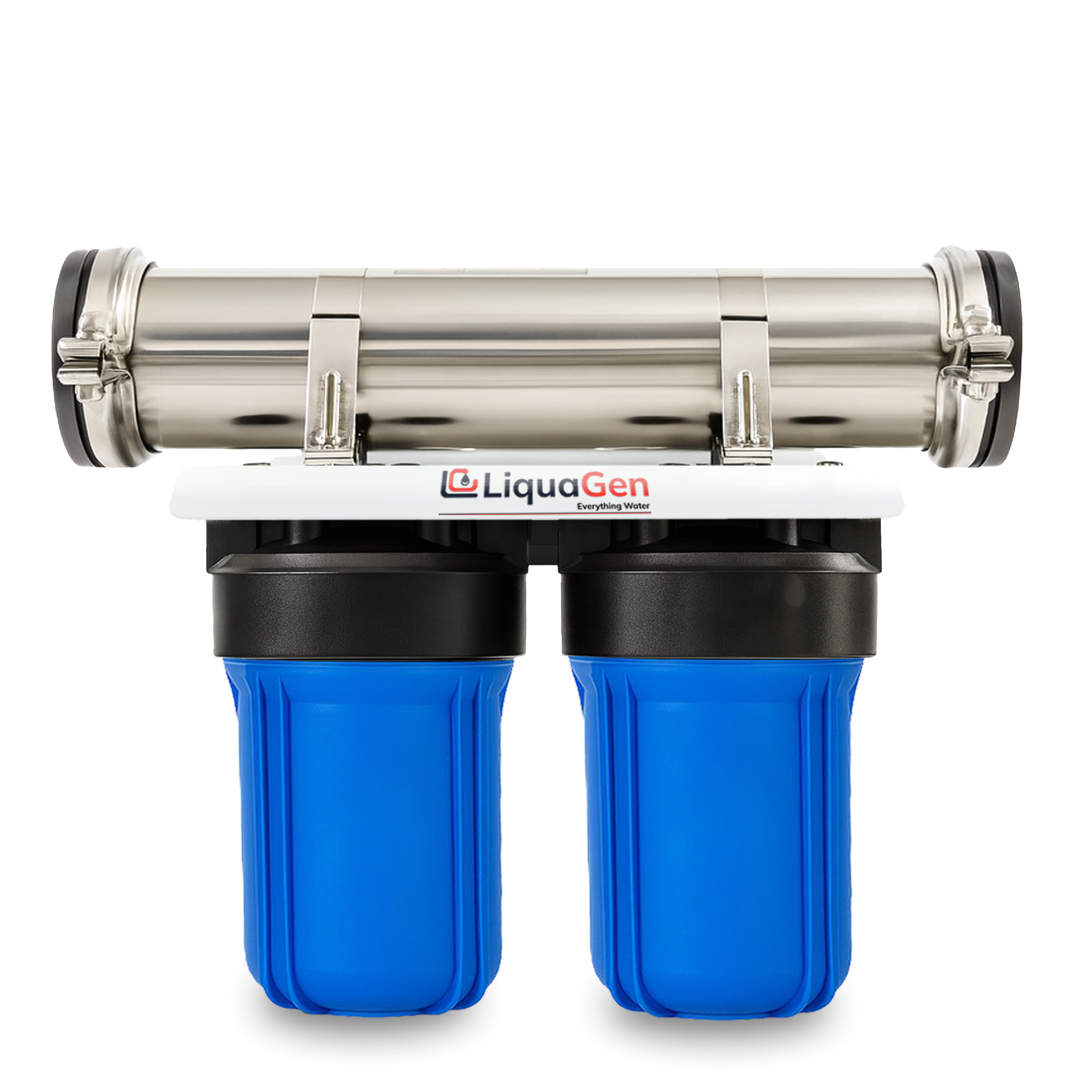 Commercial Hydroponics System 1000 GPD  4.5"x10" | 3 Stage Filtration