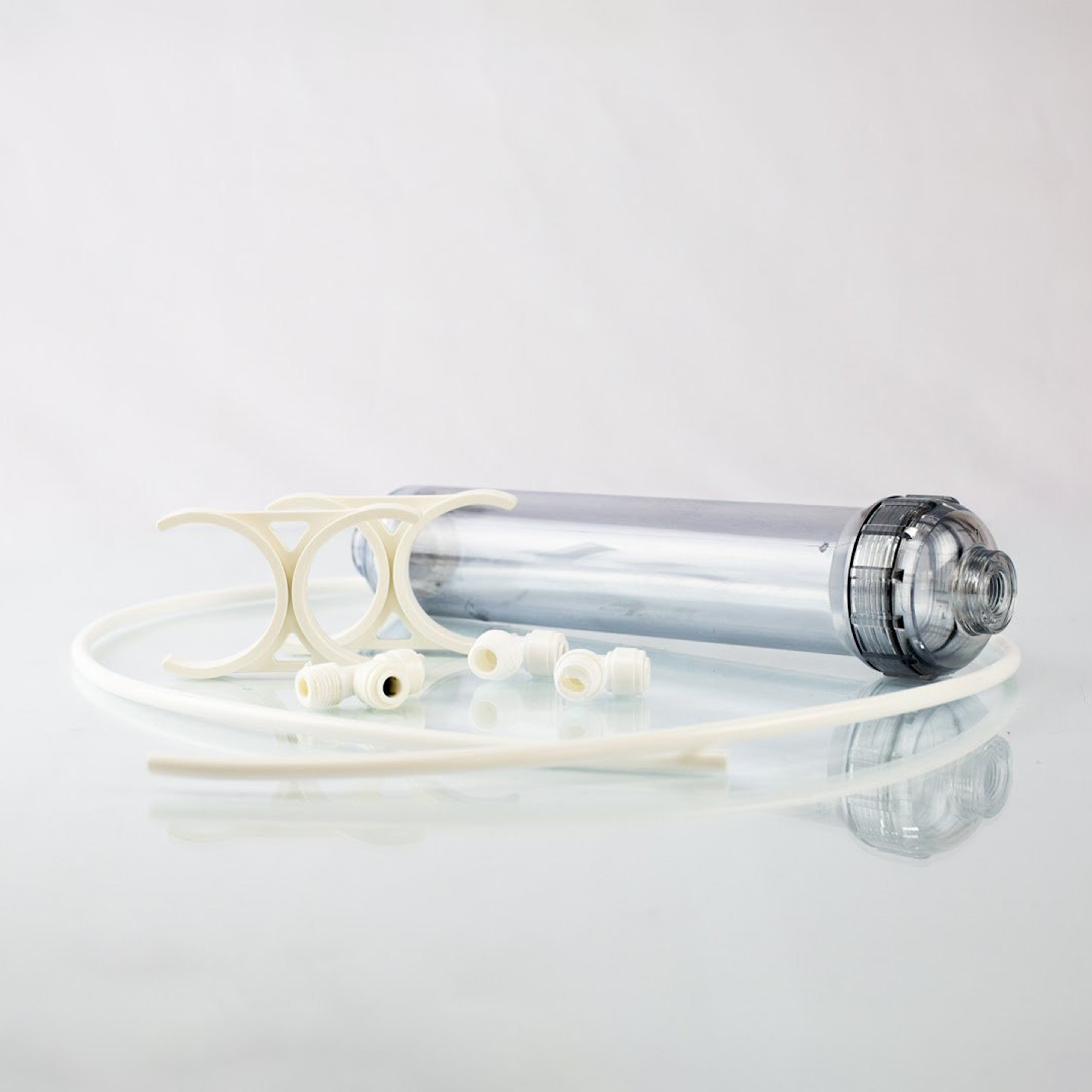 Empty Inline 2" X 10" Refillable Cartridge Kit