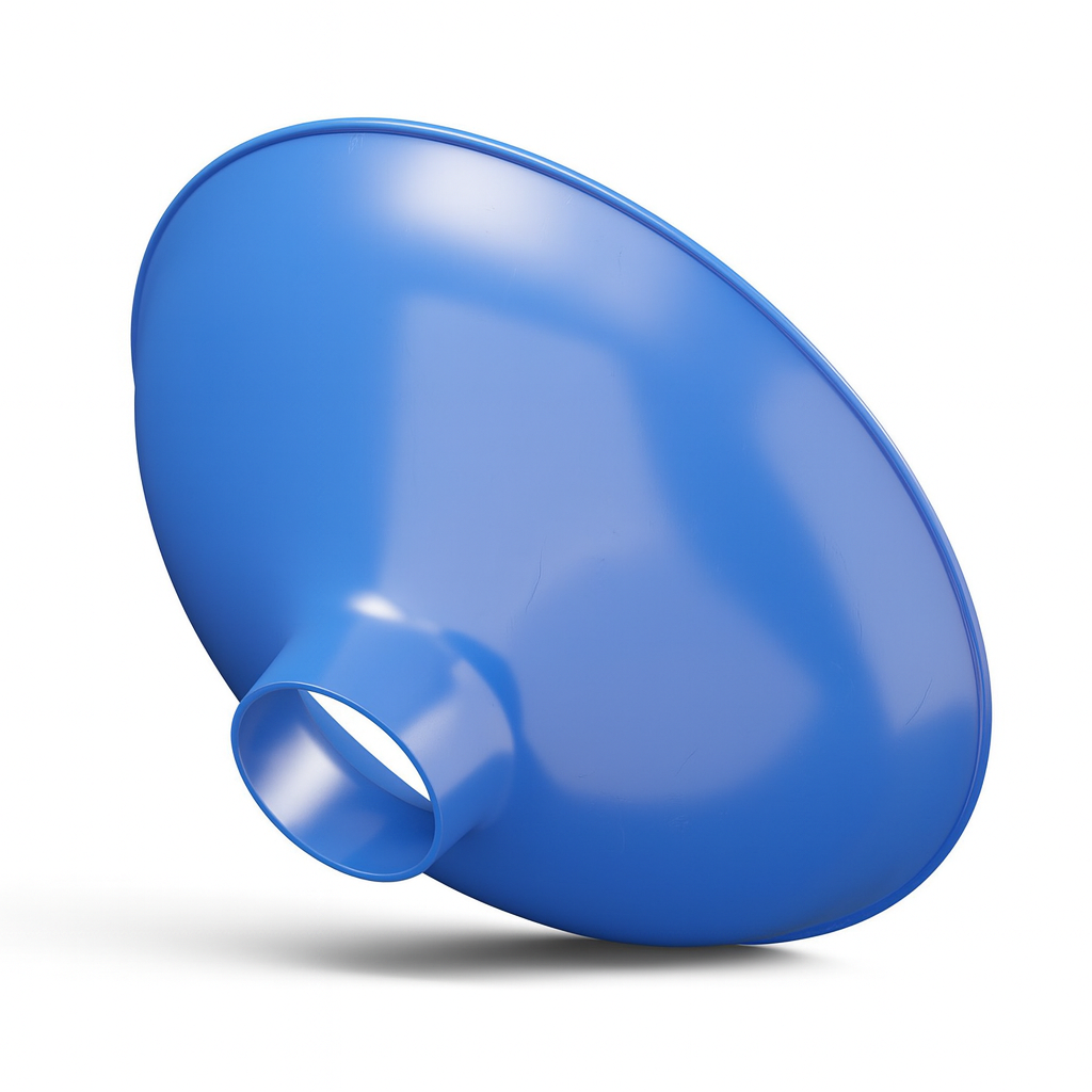 Funnel for Filling Water Softener Resin, Carbon, Calcite & Mineral Tanks – 2.5" OD