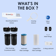 DUAL STAGE Whole House Filtration | Heavy Metal Removal