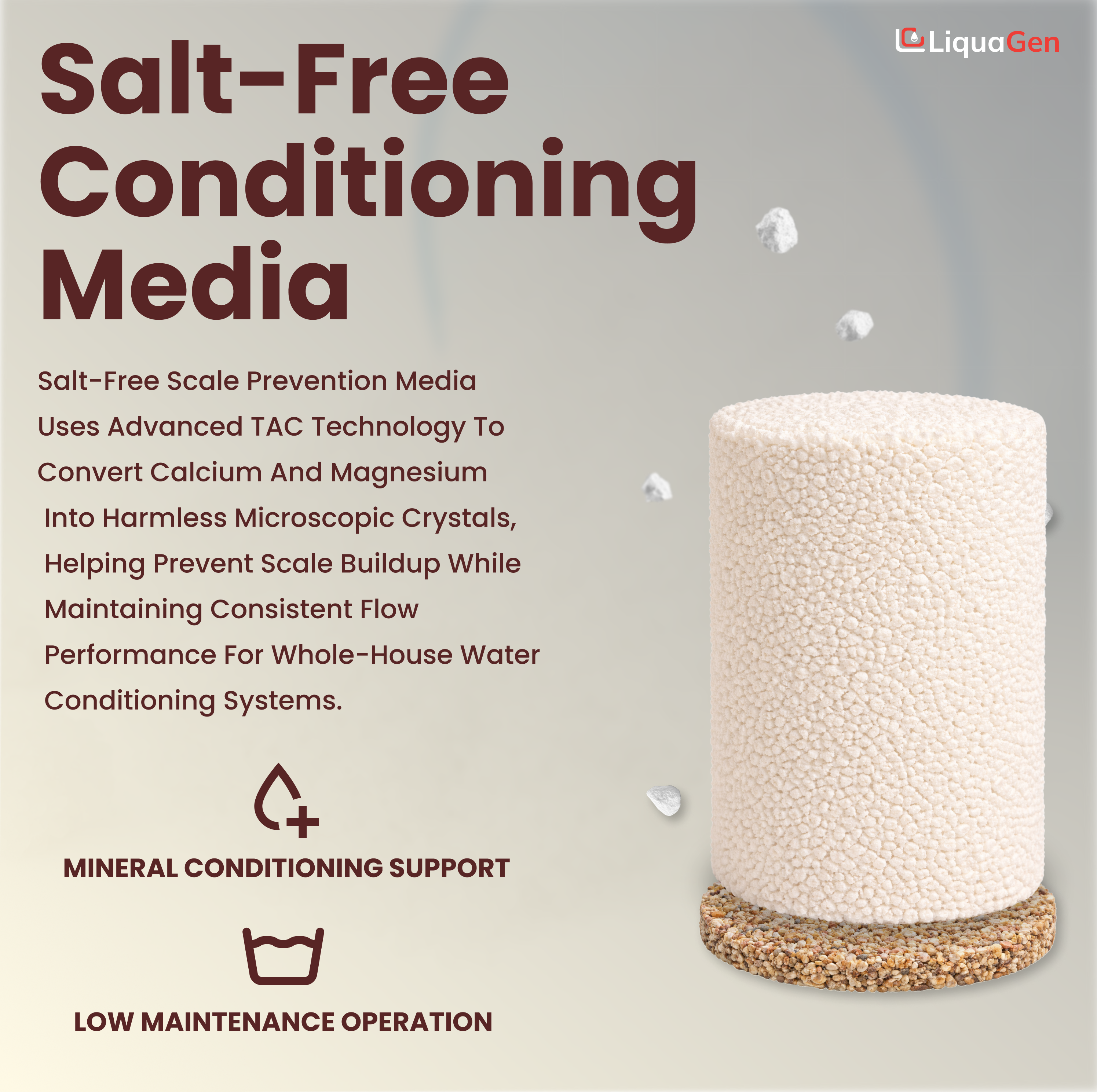 Pre-Loaded Salt-Free Conditioner Replacement Tank (Softener Alternative) - Multiple Sizes
