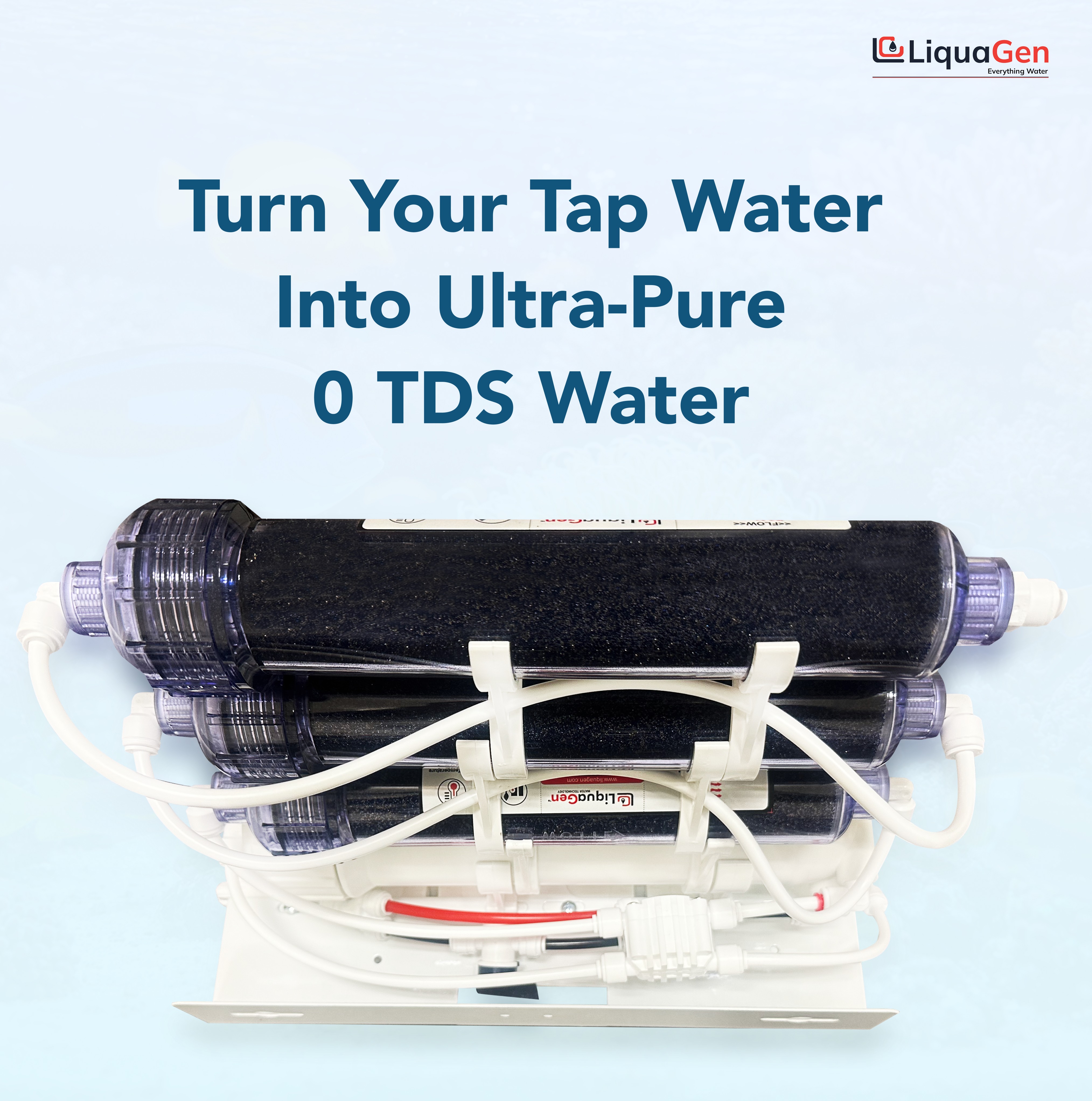 Maestro 7 Stage 150 GPD RO/DI Water Filter System - LiquaGen Water