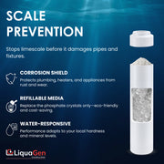 2.5" x 10" Phosphate Crystals Filter Cartridge (Lime Scale Reduction) - LiquaGen Water