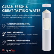 4.5" x 20" Tannin Reduction - LiquaGen Water