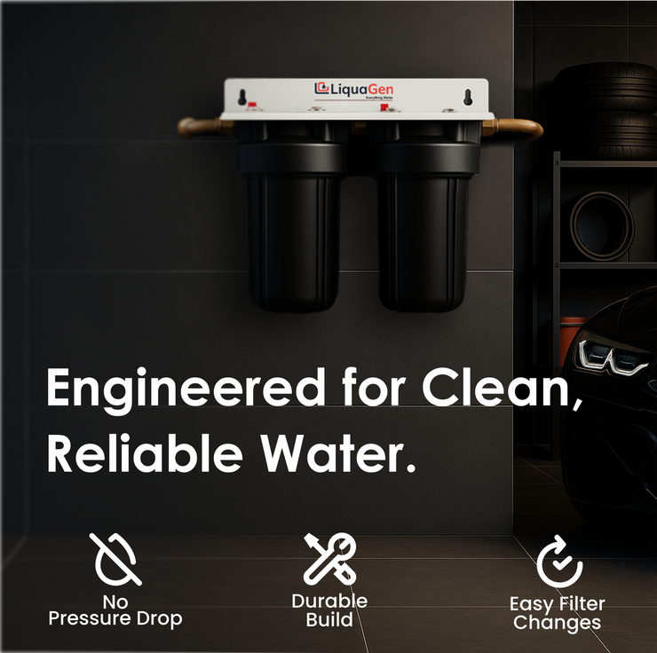 DUAL STAGE Whole House Filtration | Heavy Metal Removal