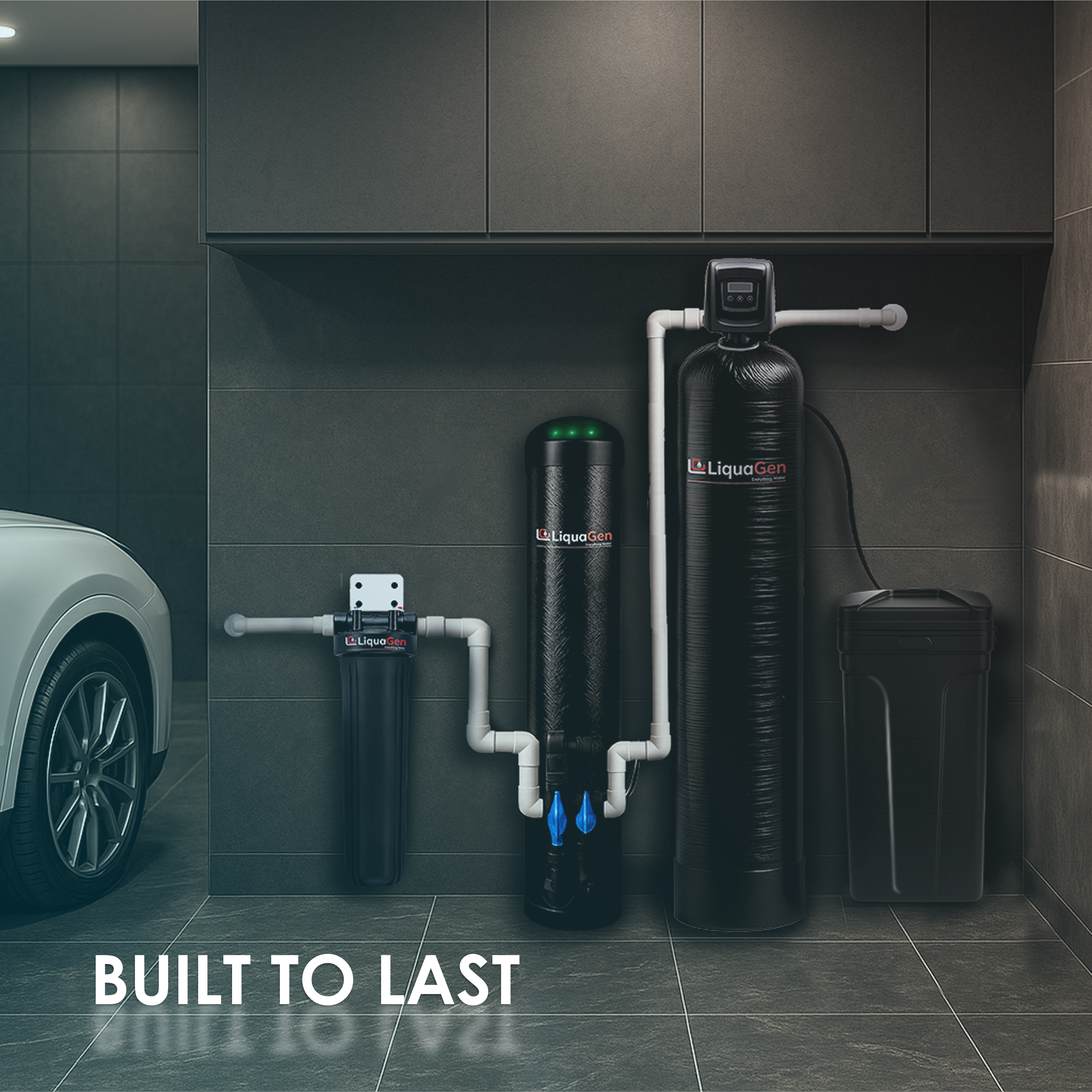 Lead, Cyst & PFOA/ PFOS Removal + Salt Based Water Softener System