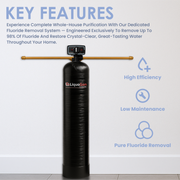 Metered Fluoride Removal Filter System