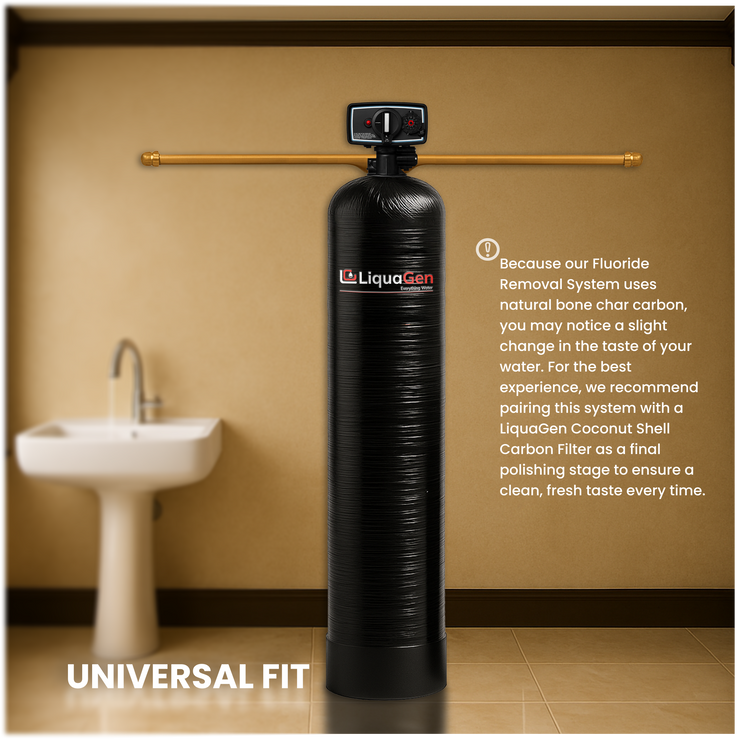 Metered Fluoride Removal Filter System