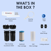 DUAL STAGE Whole House Filtration | Chlorine Removal