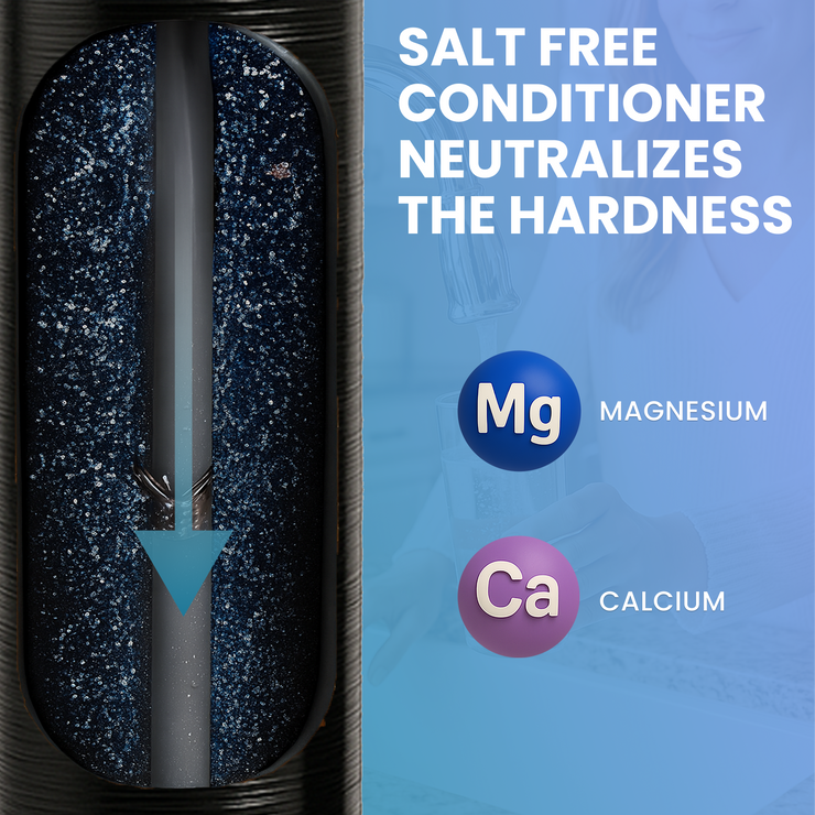 Lead, Cyst and PFOA/PFOS Removal + Salt Free Water Conditioner System