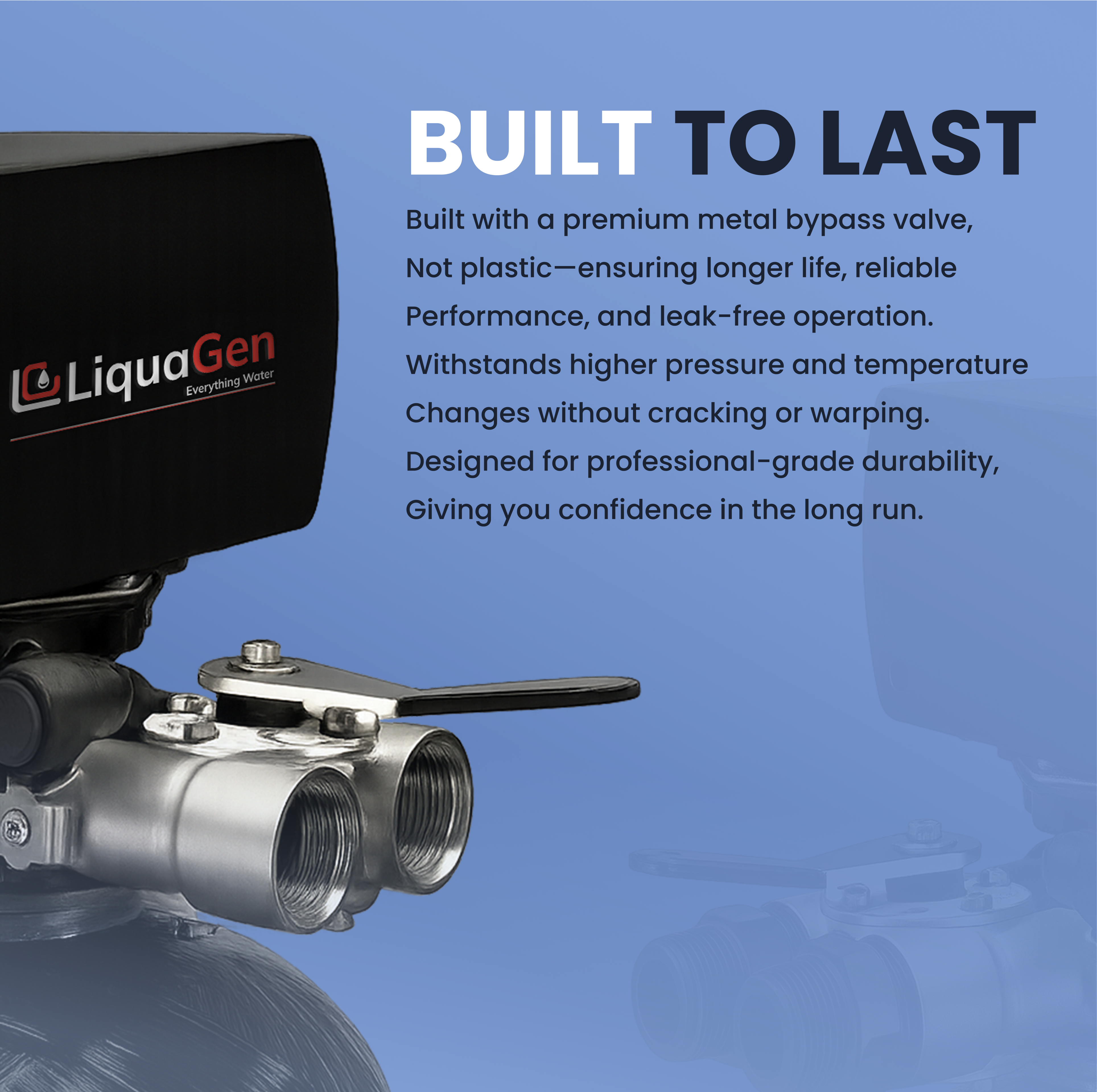 Metered Fluoride Removal Filter System - LiquaGen Water