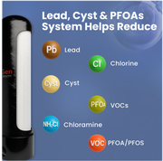 Lead, Cyst and PFOA/PFOS Removal + Salt Free Water Conditioner System