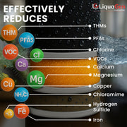 2.5" x 10" GAC + KDF-55 + KDF-85 + Cation Resin Filter Cartridge (Chlorine and Iron Reduction)