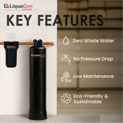 Salt-Free Water Conditioner (Softener Alternative) + Copper Zinc Pre-Filter