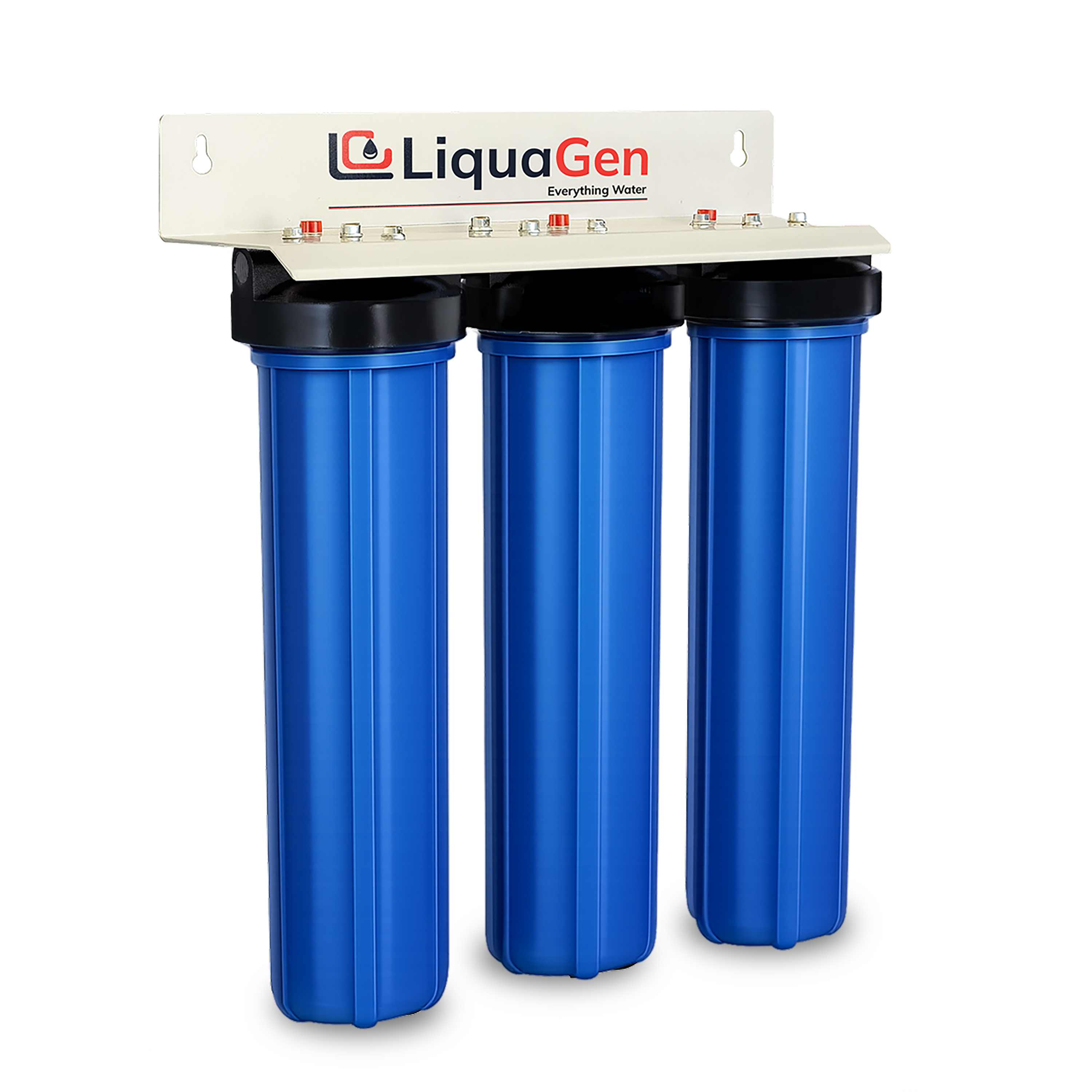 3-Stage Whole House Water Filtration System – Chlorine, Heavy Metals & Odor