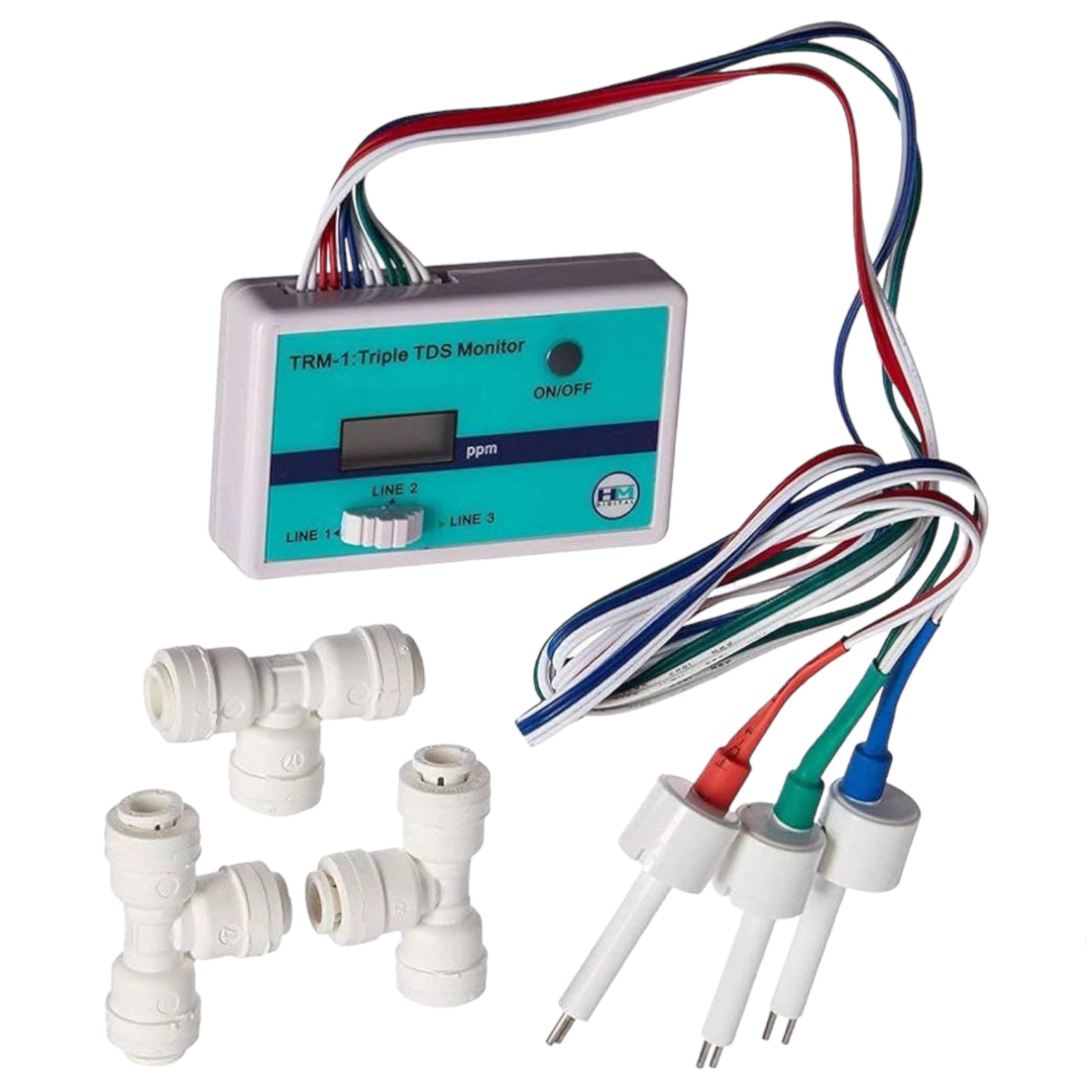 Triple Inline TDS Meter TRM-1