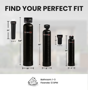Ultimate Whole House Well Water Filter Salt-Free Conditioner System Combo