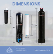 Lead, Cyst and PFOA/PFOS Removal + Salt Free Water Conditioner System