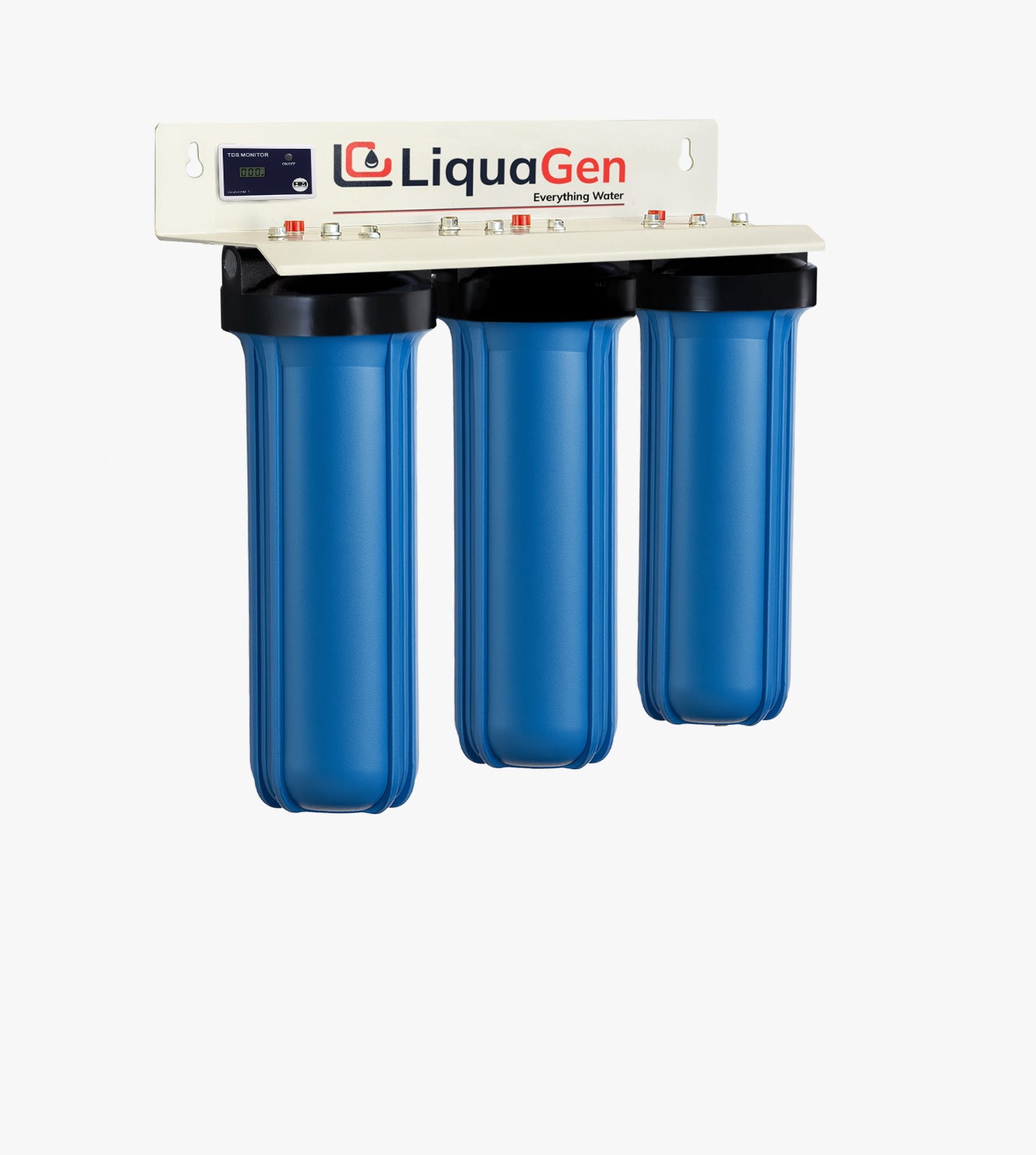 4.5" x 20" Triple Spot Free Deionizer System