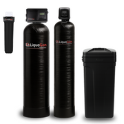 Whole House Well Water Filter + Salt Based Water Softener Combo System