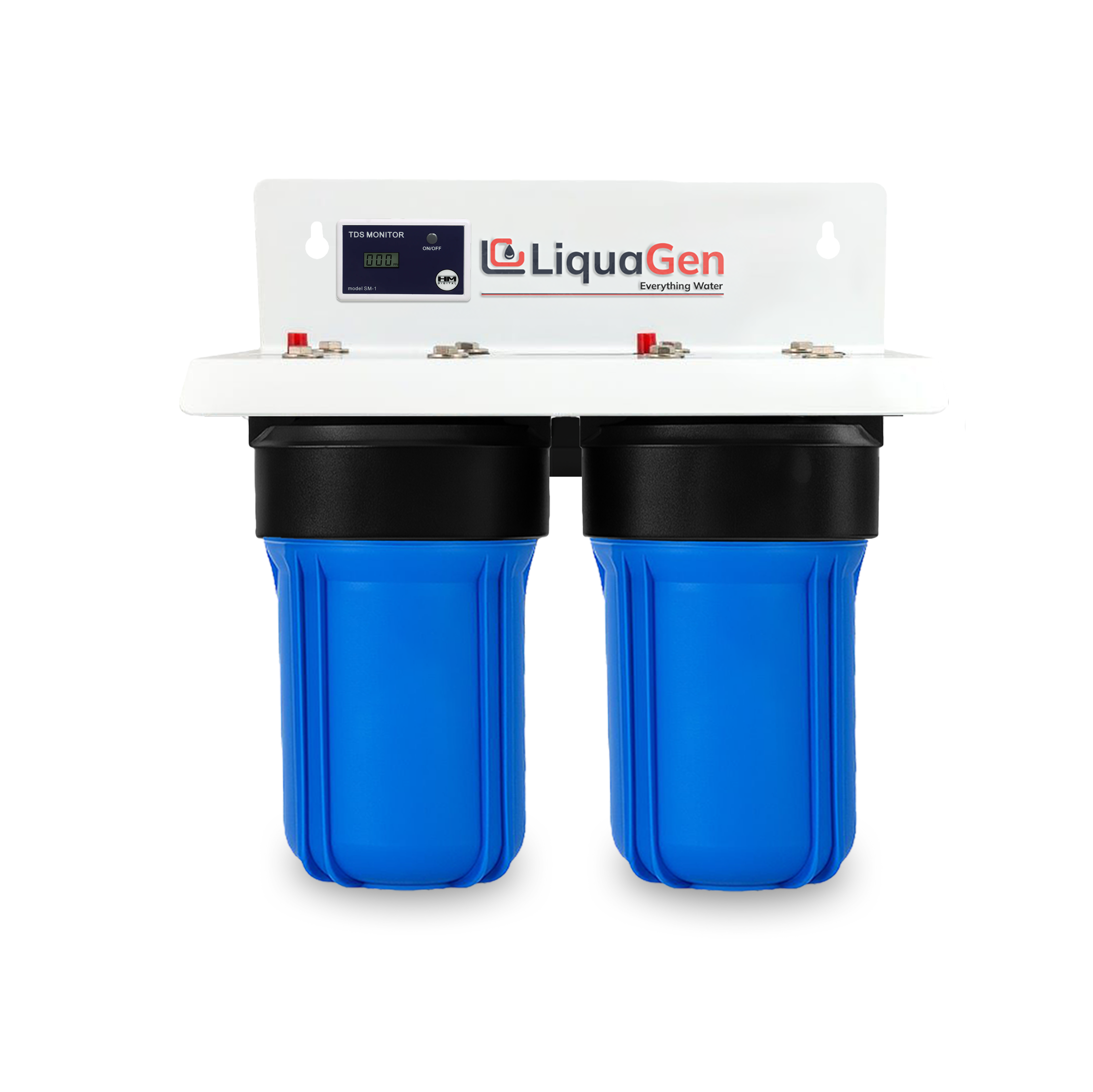 Dual Spot Free Deionizer Cartridge System - LiquaGen Water