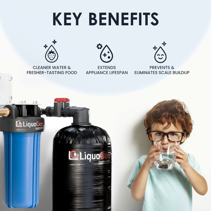 Salt-Free Water Conditioner + UV System - LiquaGen Water