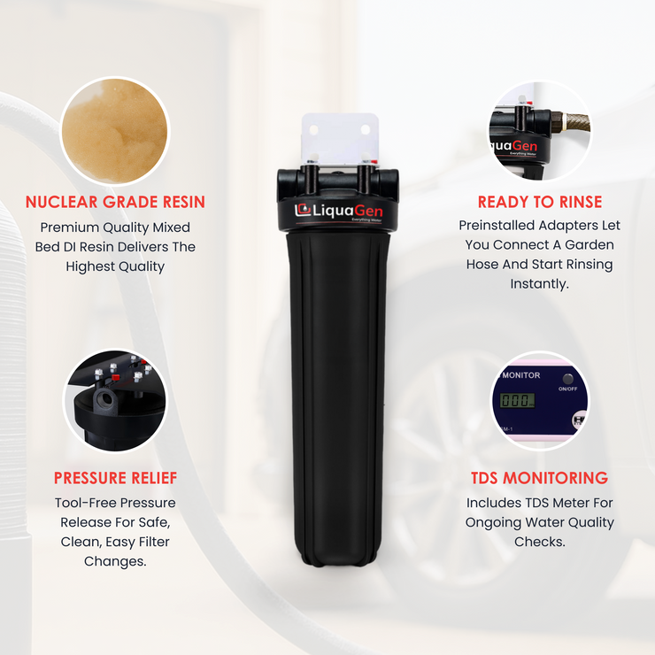 SINGLE SPOT FREE DE IONIONIZER SYSTEM - LiquaGen Water