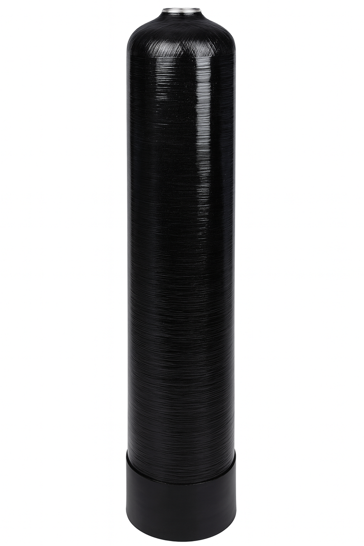 Pre-Loaded Water Softener Tank with 10% Cross-Link Resin & Riser Tube – Multiple Sizes