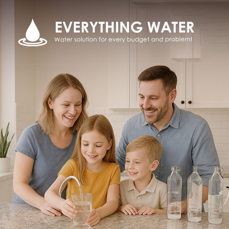 Salt-Free Water Conditioner & Descaler with Copper Zinc Filtration + Interceptor