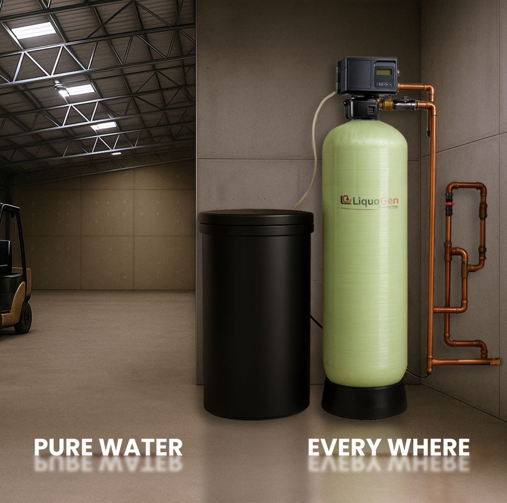 2" Single Tank Commercial Water Softener - LiquaGen Water
