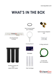 Triple Spot Free Deionizer System - LiquaGen Water