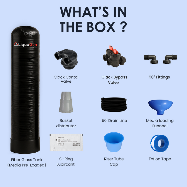 Upflow Fluoride Removal Filter System
