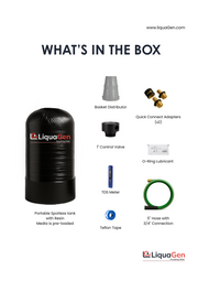 Spot-Free PureRinse Deionizer System - LiquaGen Water