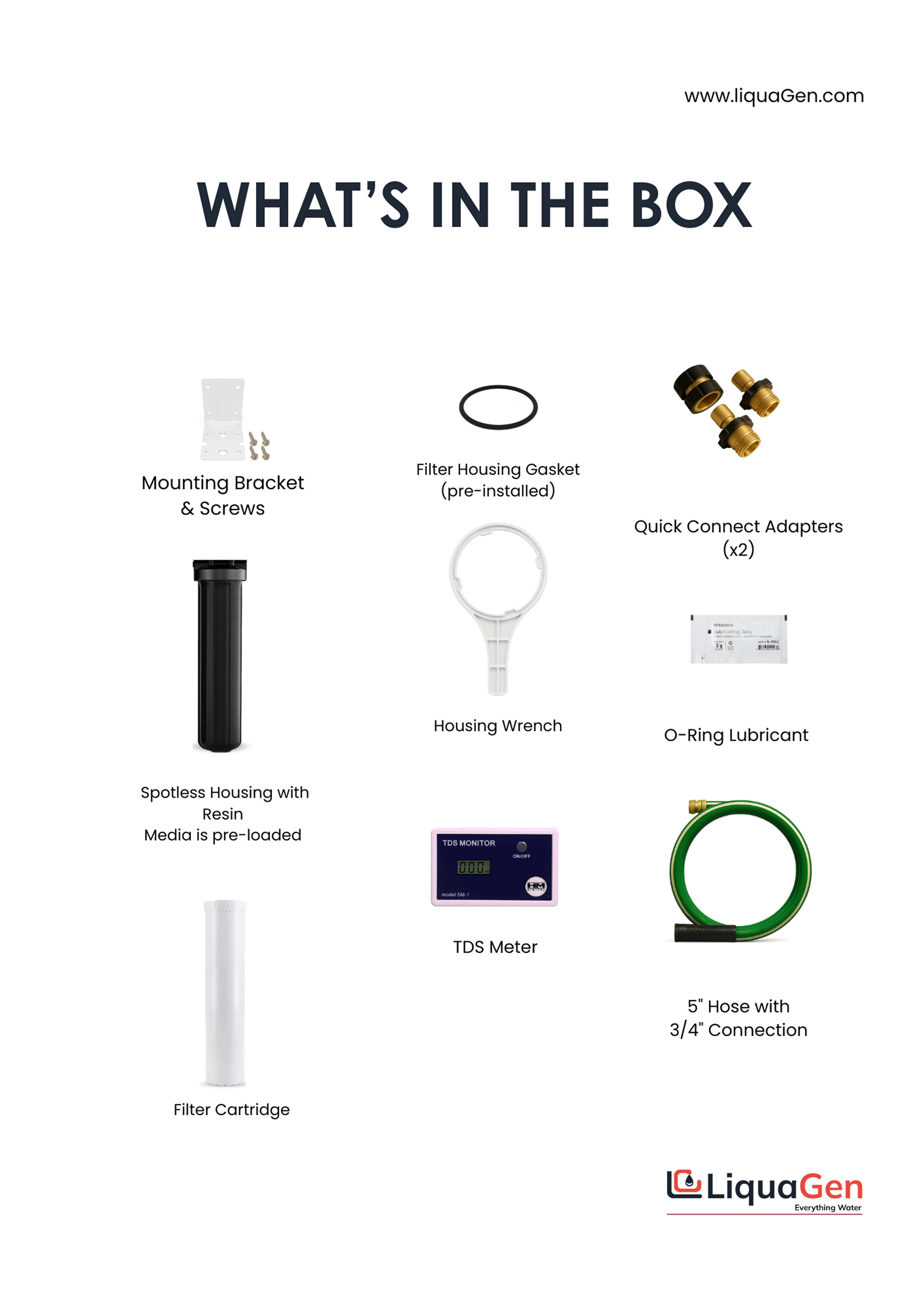 SINGLE SPOT FREE DE IONIONIZER SYSTEM - LiquaGen Water