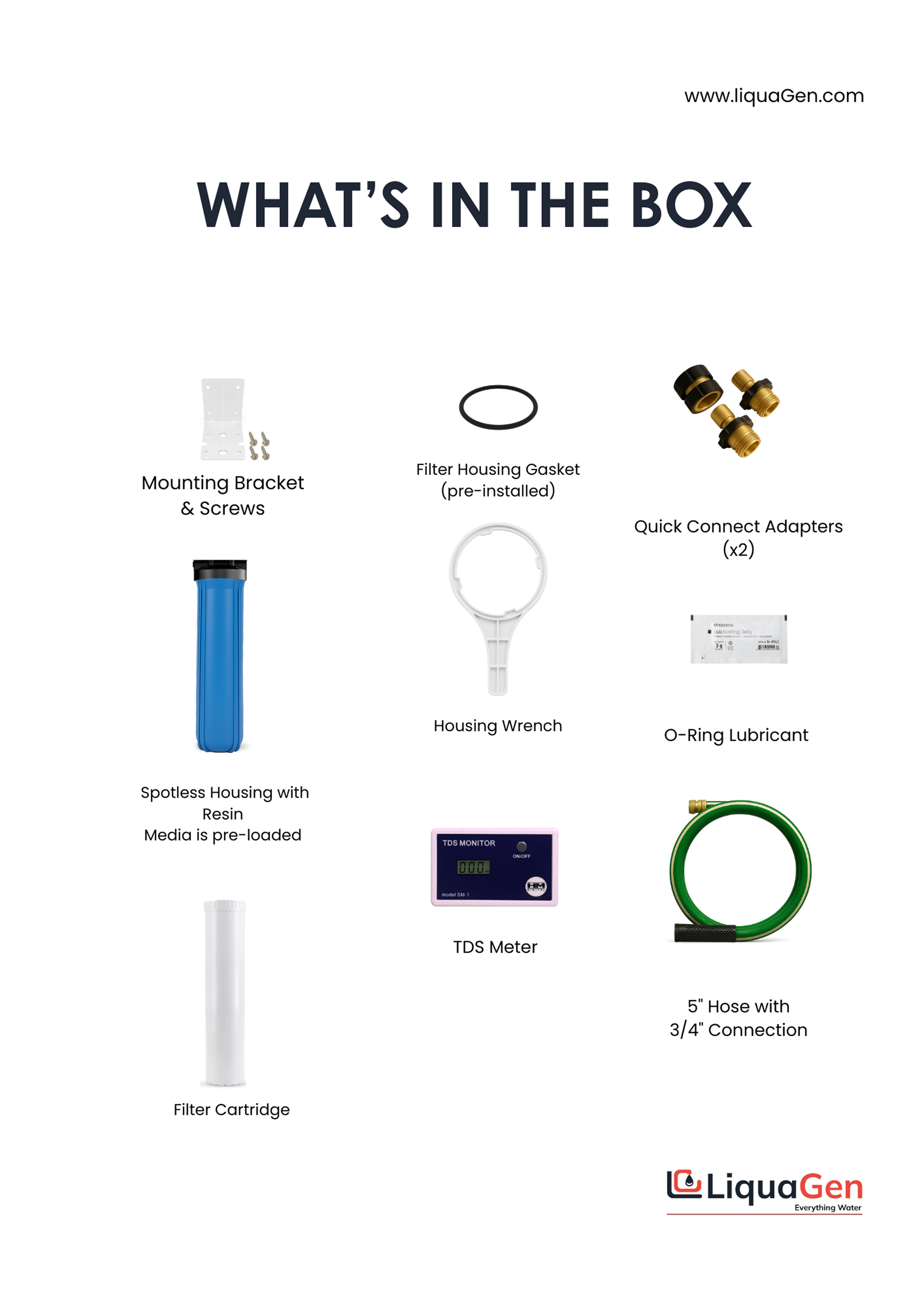 SINGLE SPOT FREE DE IONIONIZER SYSTEM - LiquaGen Water