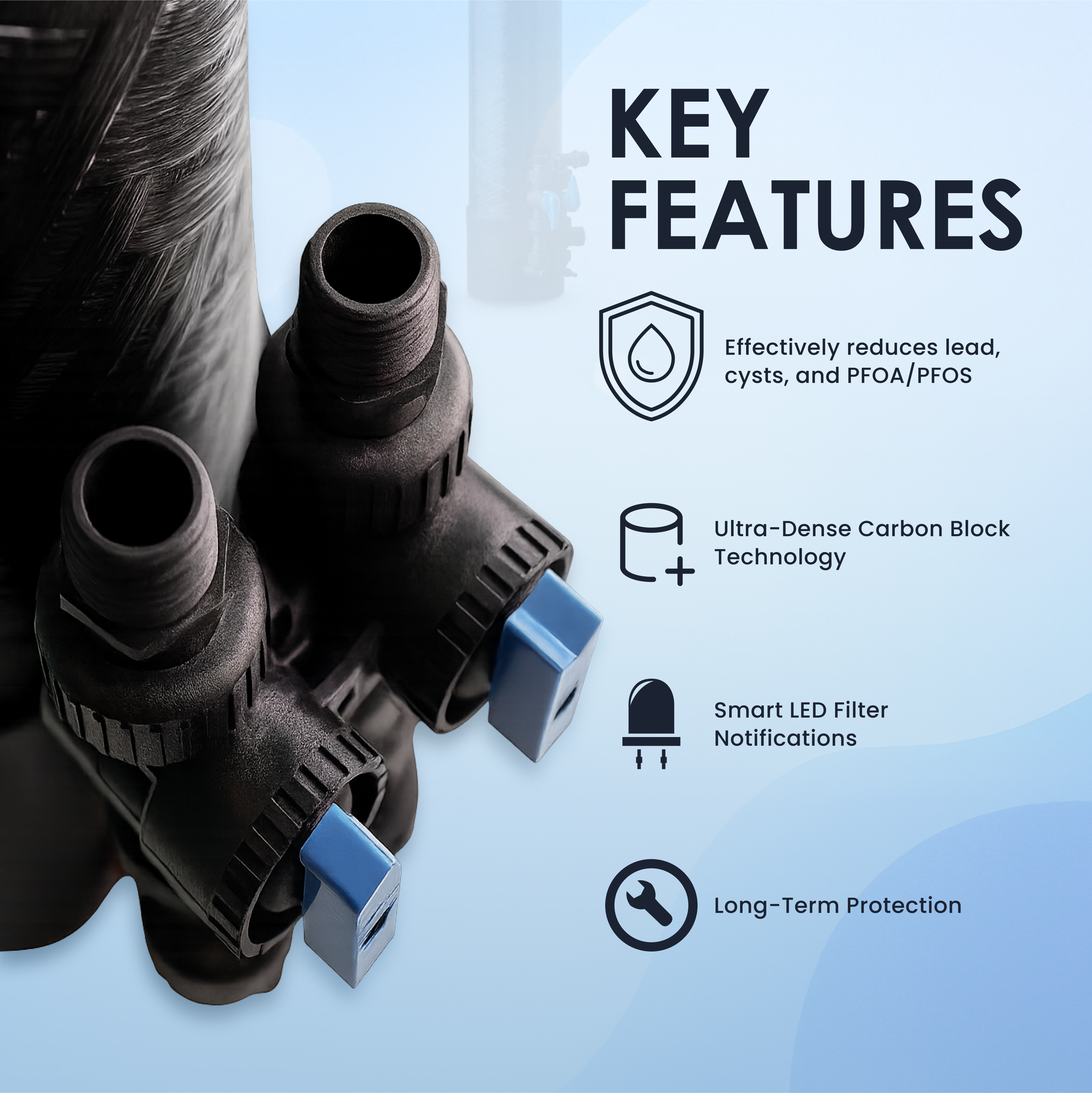 Lead, Cyst & PFOA/PFOS Removal System