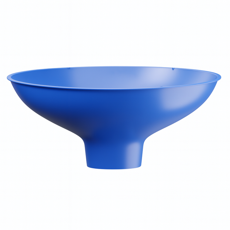 Funnel for Filling Water Softener Resin, Carbon, Calcite & Mineral Tanks – 2.5" OD