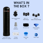 Manual Backwash Fluoride Removal Filter System