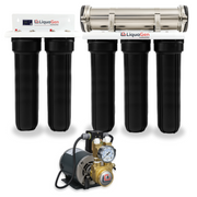 Commercial Hydroponics RO/DI System 1000 GPD 4.5"x20" | 6 Stage Filtration