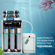 Commercial Grade Reverse Osmosis + Deionization (RO/DI) Water Filtration System - 400 GPD - 0 TDS Booster Pump