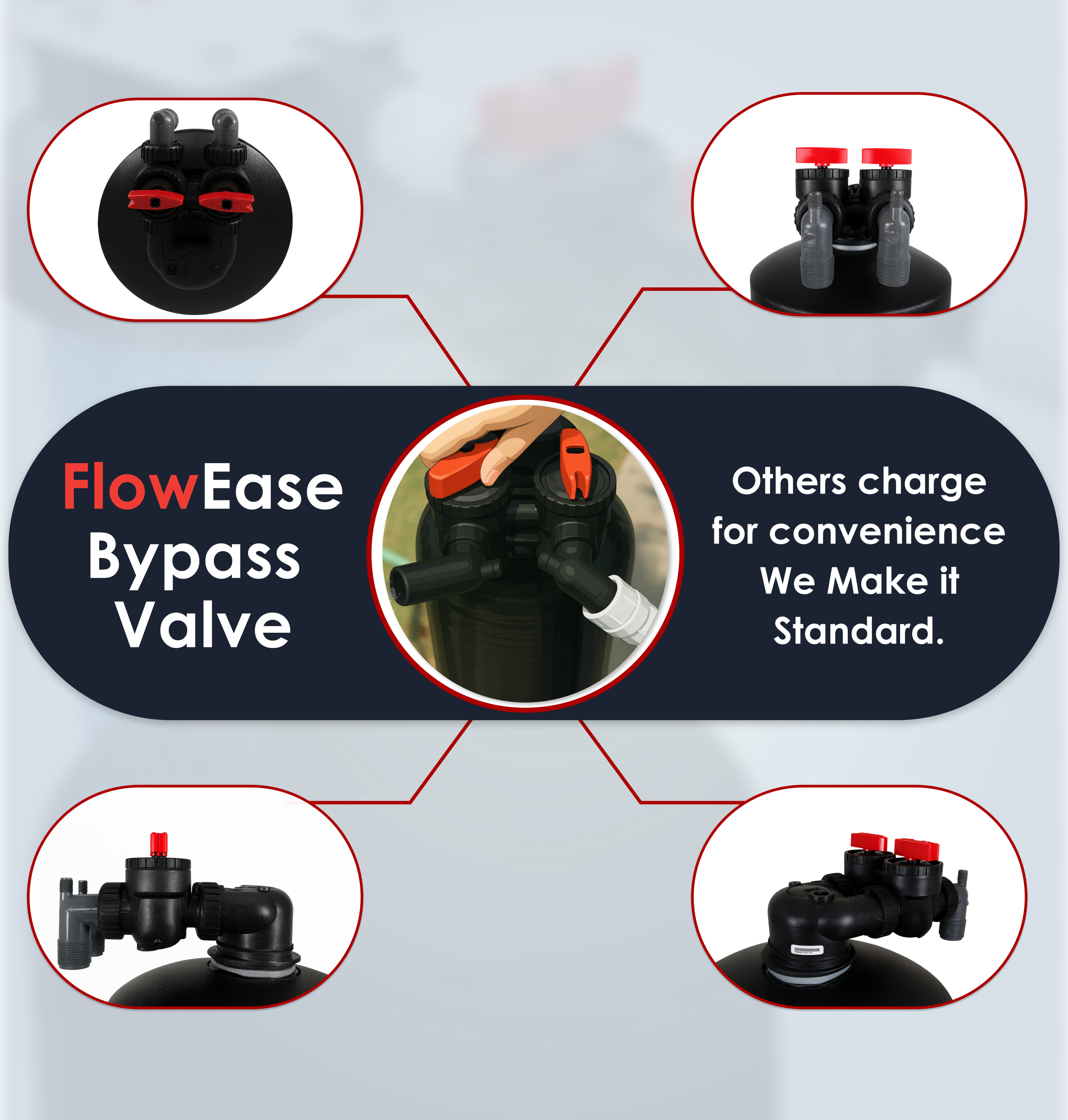 Salt-Free Water Conditioner (Softener Alternative) + Copper Zinc Pre-Filter - LiquaGen Water