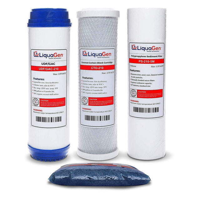 6 Stage Filter RO/DI Kits – LiquaGen