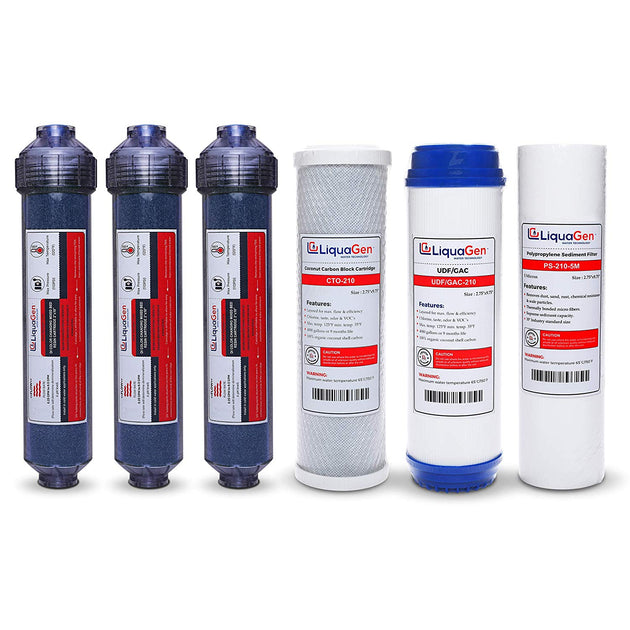 7 Stage Filter RO/DI Kits – LiquaGen