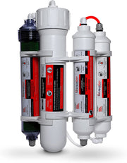 4-Stage Reverse Osmosis and Deionization RO/DI Portable Space Saver Water Filter System- 50 GPD - LiquaGen Water
