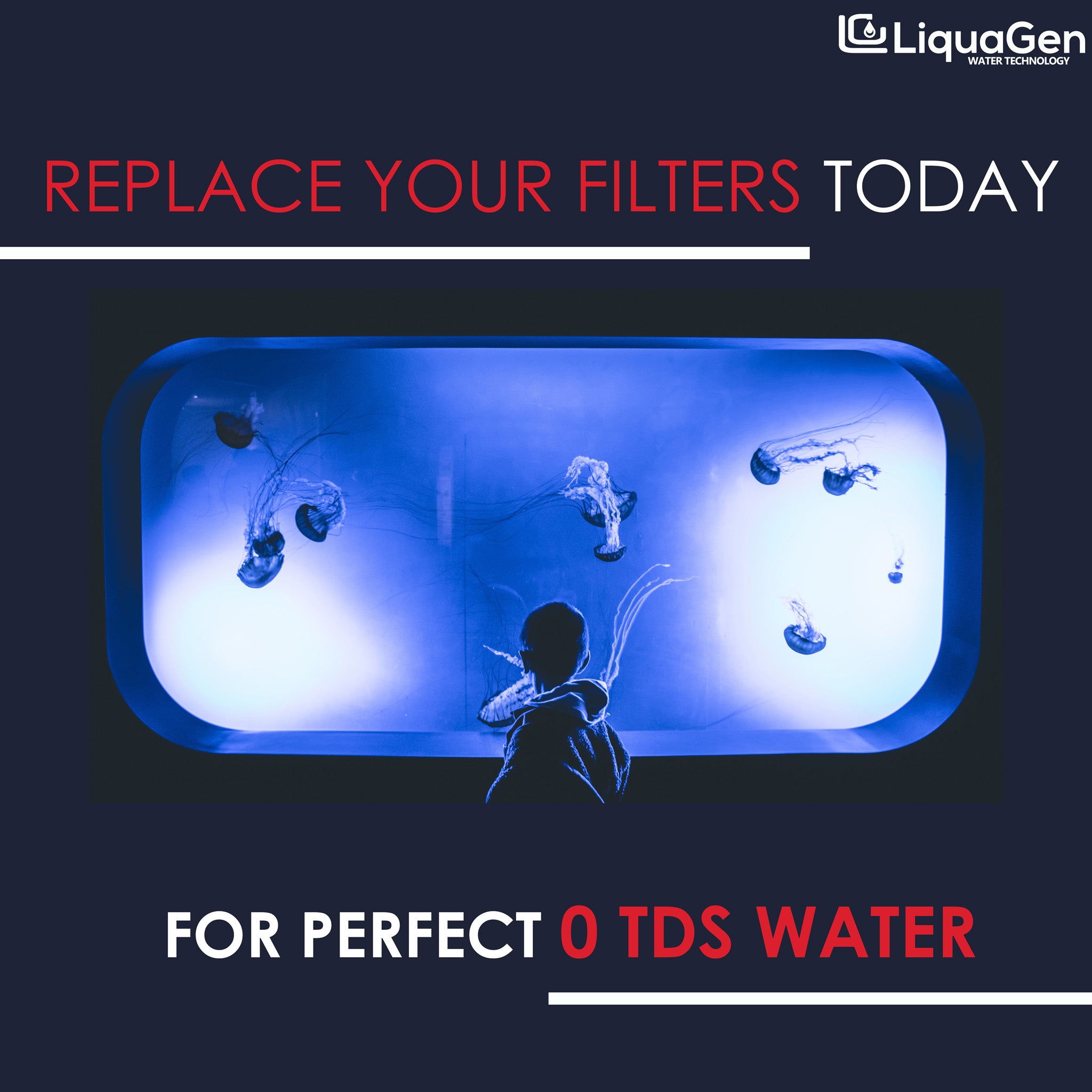 2.5" X 20" Polypropylene Sediment Filter - LiquaGen Water